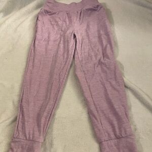 Athletic Works Girls Lavender Leggings/pants